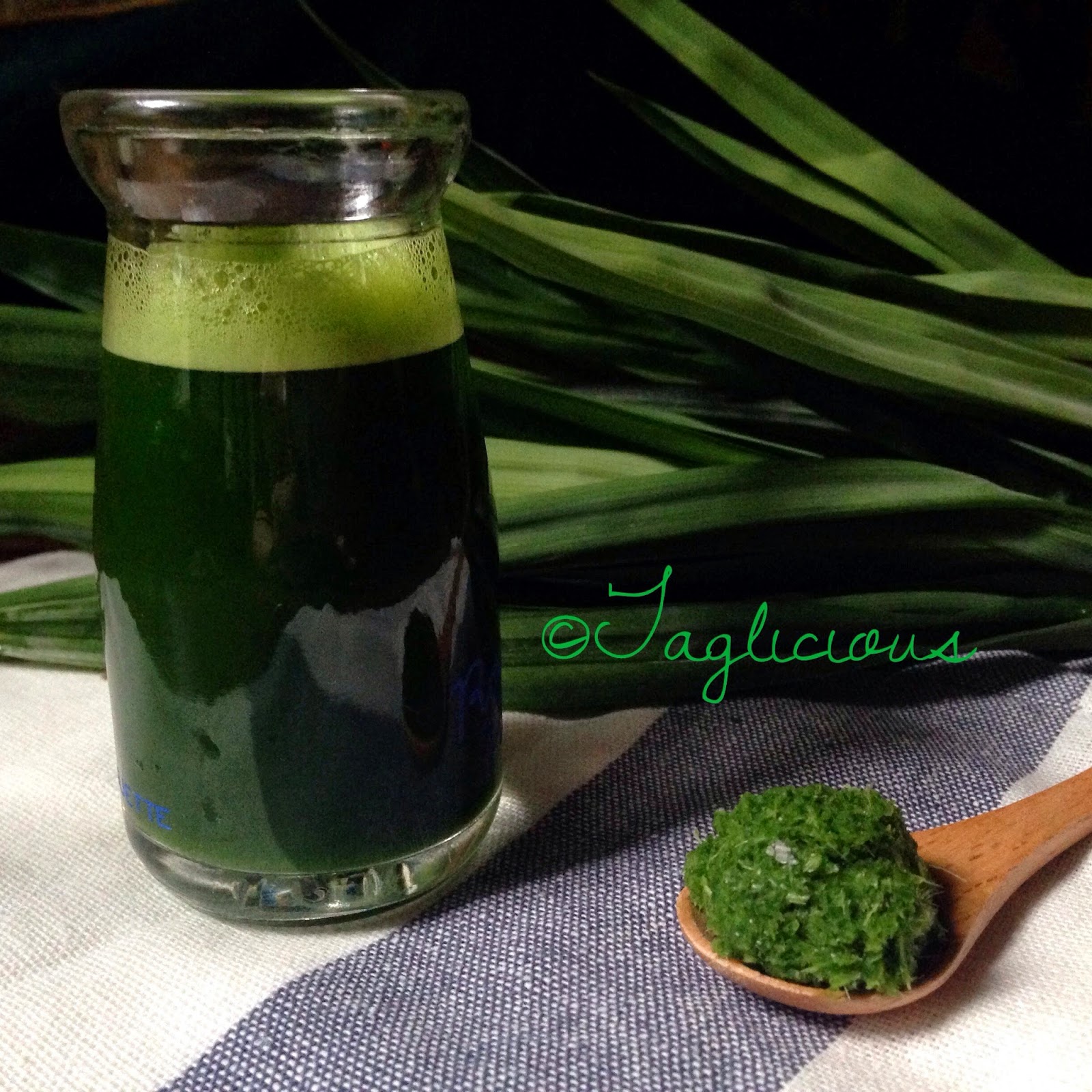 TAGlicious Homemade Pandan Juice